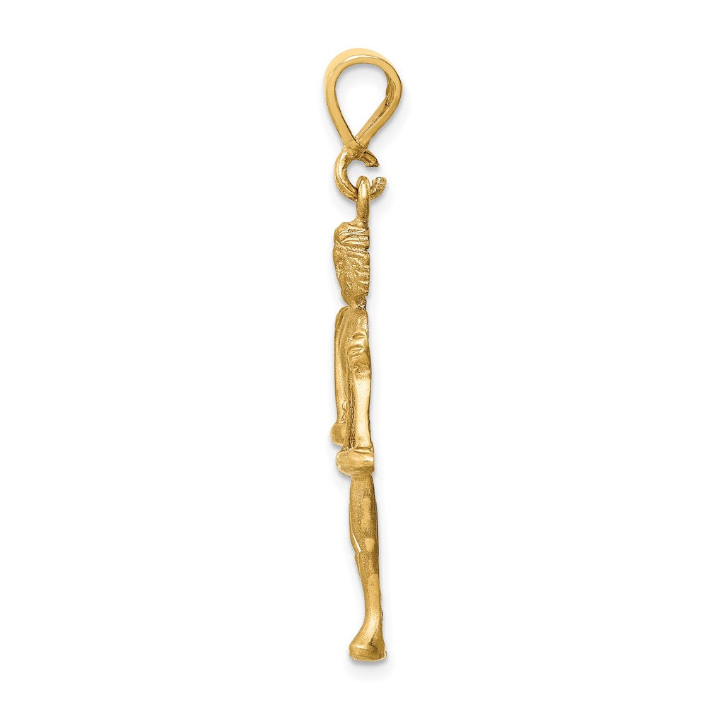 10K Gelbgold Libra Tierkreis Charm