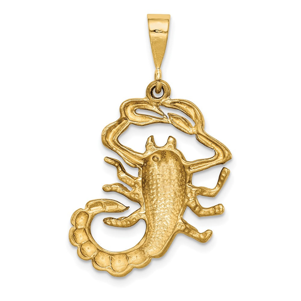 10K Gelbgold Scorpio Tierkreis Charm