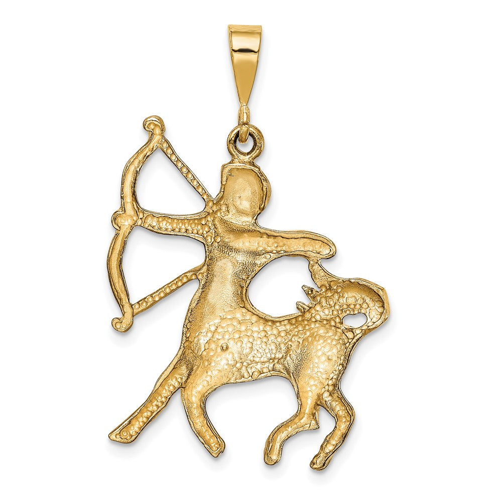 10K Gelbgold Sagittarius Tierkreis Charm