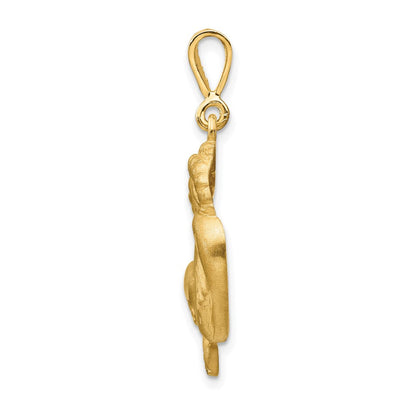 10K Gelbgold Capricorn Tierkreis Charm