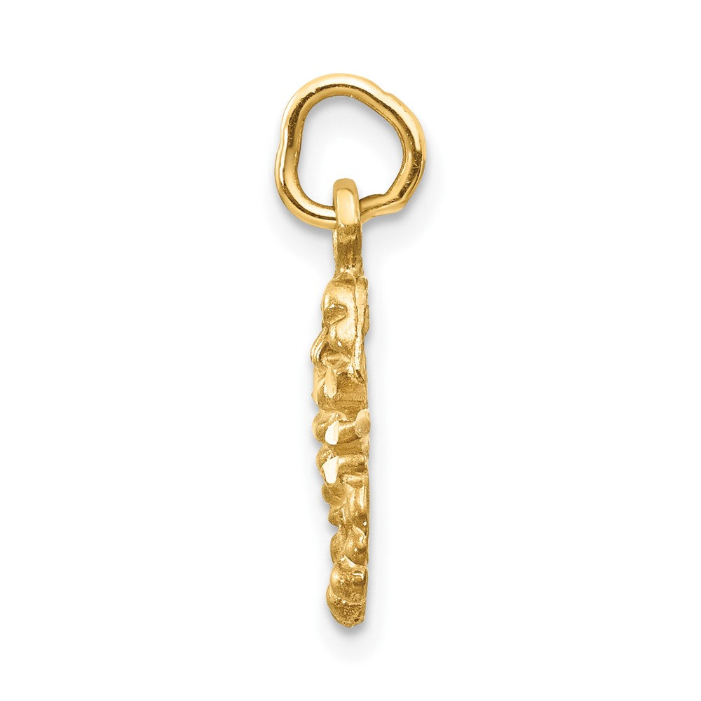10K Gelbgold Scorpio Tierkreis Charm