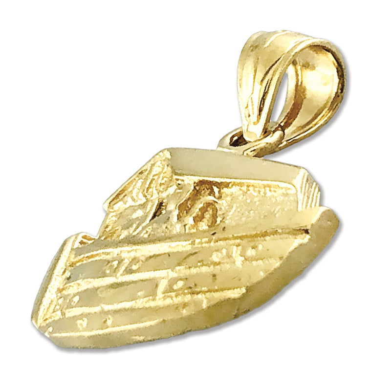 14K Gold Noahs Arche mit Noah Charm