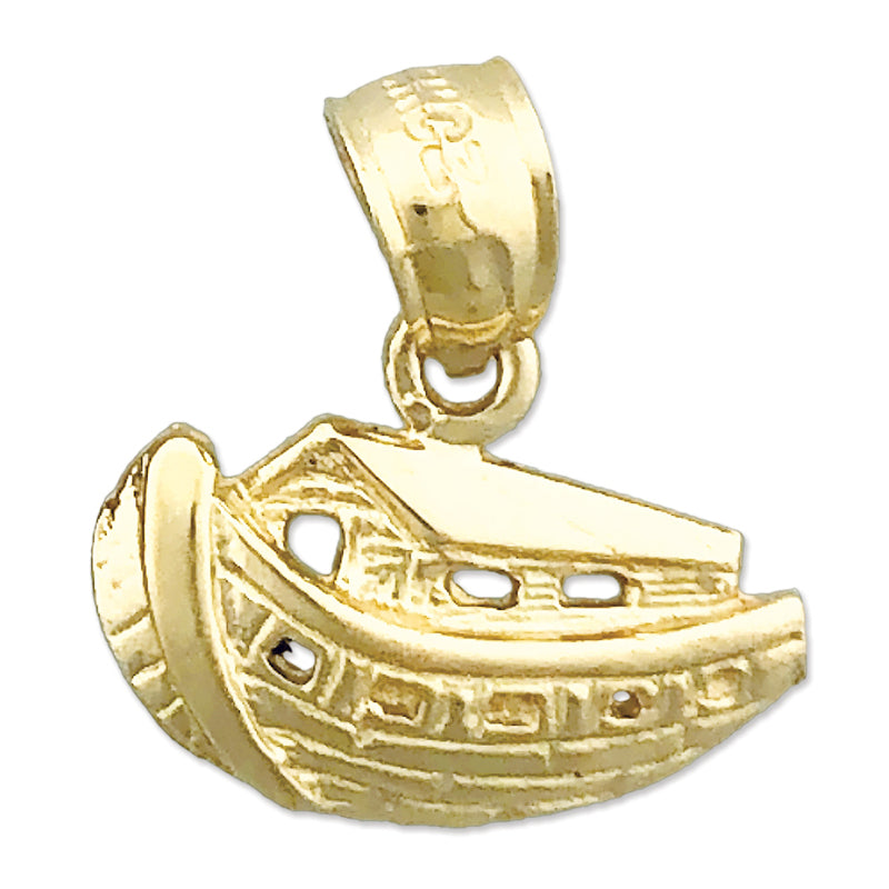 14K Gold Charm „Arche Noah“