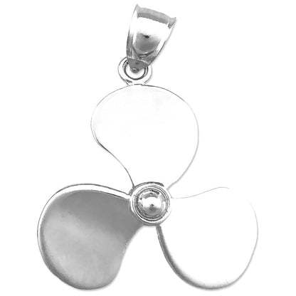 14K Gold 26MM 3D-Propeller-Anhänger