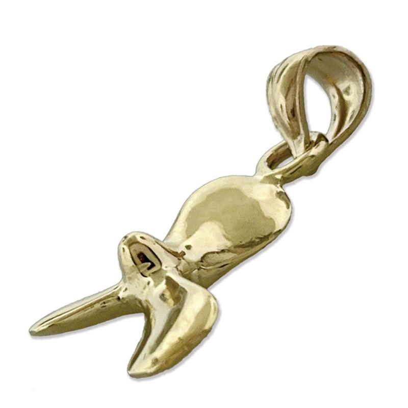 14K Gold 3D-Propeller-Charm