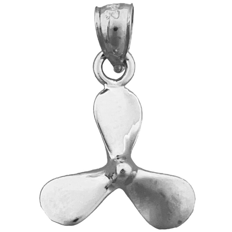 14K Gold 3D-Propeller-Charm