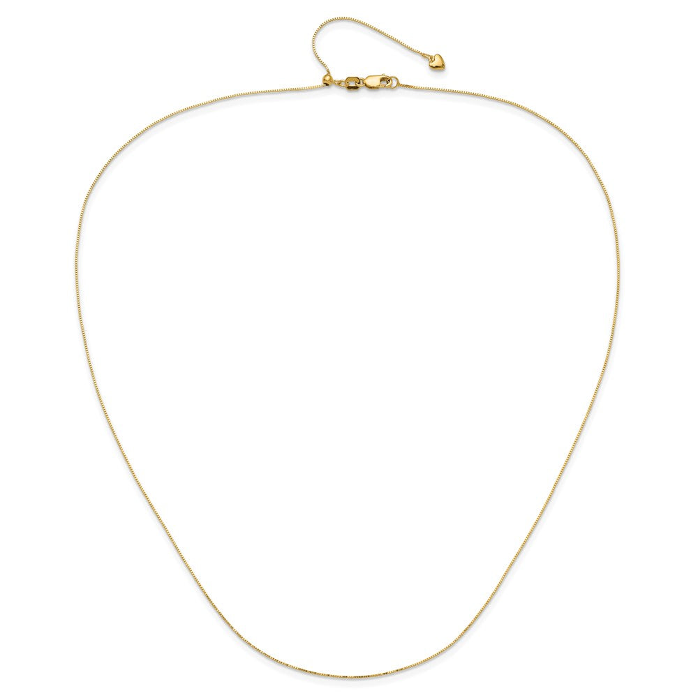 14K Verstellbar.55mm Baby Venezianer Halskette