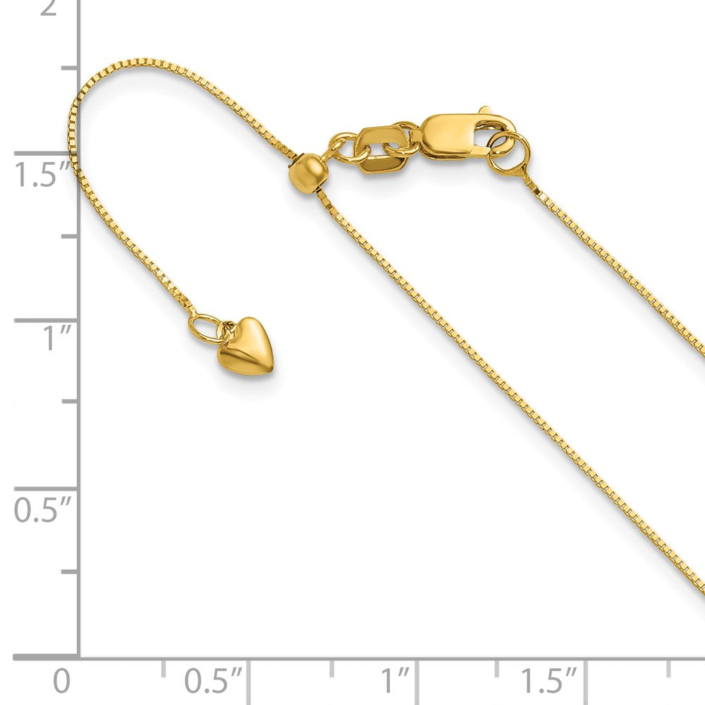14K Verstellbar.55mm Baby Venezianer Halskette