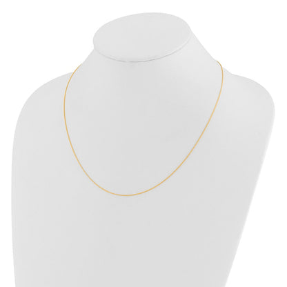 14K Verstellbar.8mm Diamantiert Weizen Halskette
