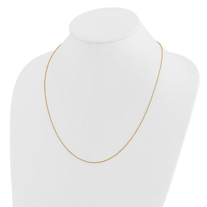 22 Zoll 14K Verstellbar.9mm Diamantiert Gedreht Venezianer Halskette