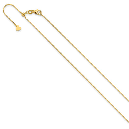 22 Zoll 14K Verstellbar.7mm Baby Venezianer Halskette