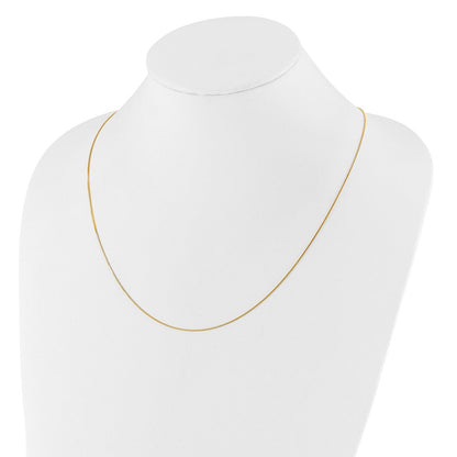 22 Zoll 14K Verstellbar.7mm Baby Venezianer Halskette