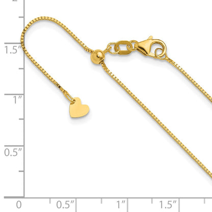 22 Zoll 14K Verstellbar.7mm Baby Venezianer Halskette