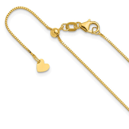 22 Zoll 14K Verstellbar.7mm Baby Venezianer Halskette