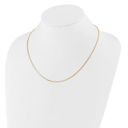 14K Verstellbar 1.2mm Venezianer Halskette
