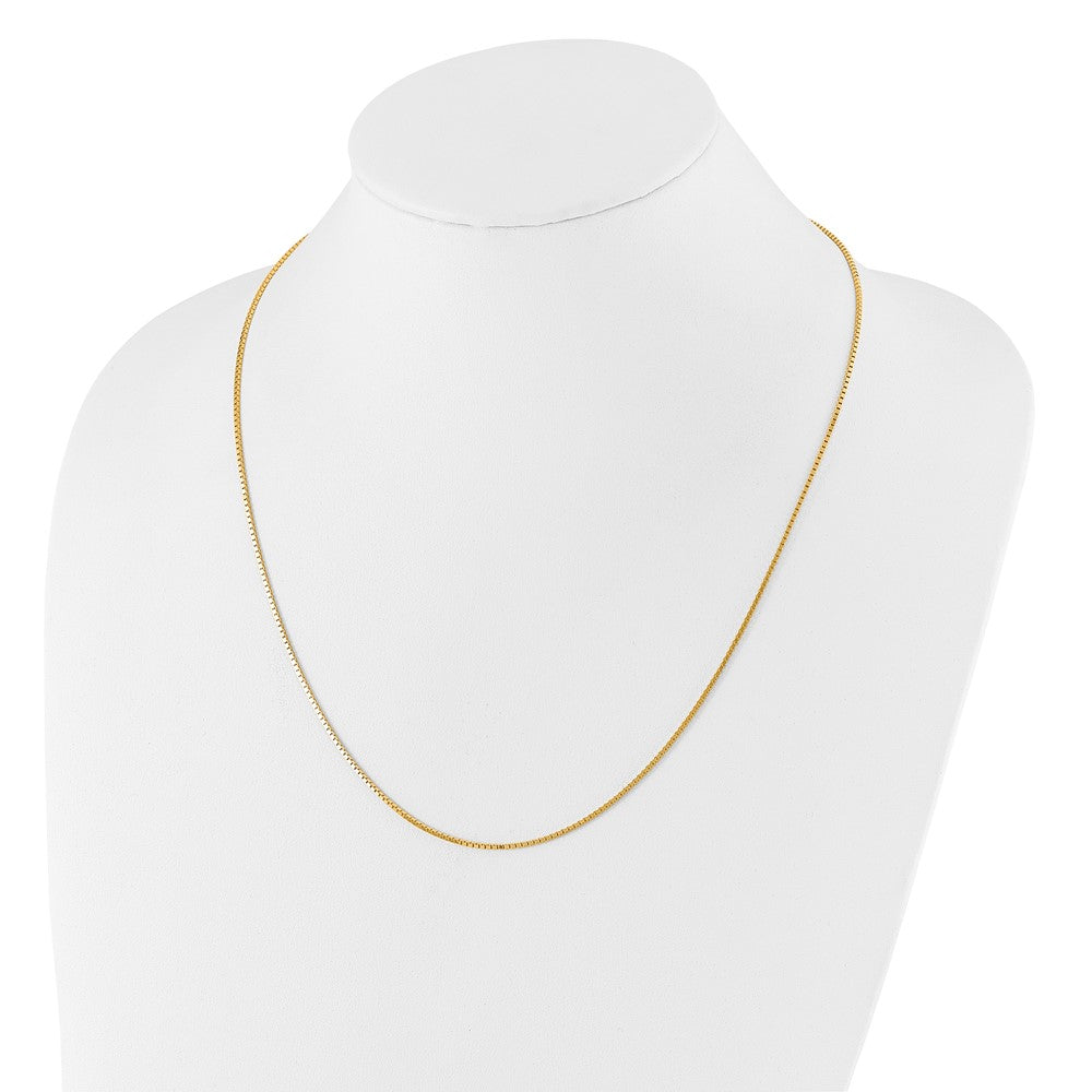 14K Verstellbar 1.2mm Venezianer Halskette