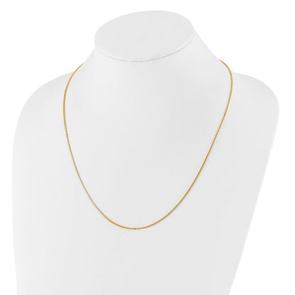 14K Verstellbar 1.2mm Venezianer Halskette