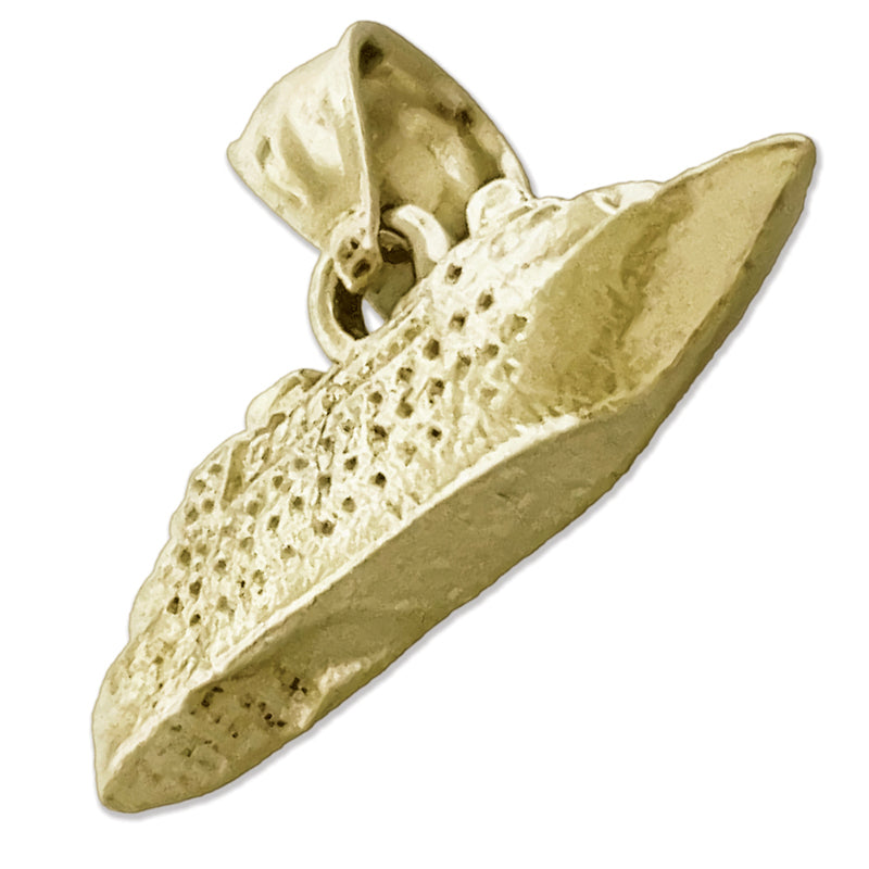 14K Gold 3D Kreuzfahrtschiff-Charm