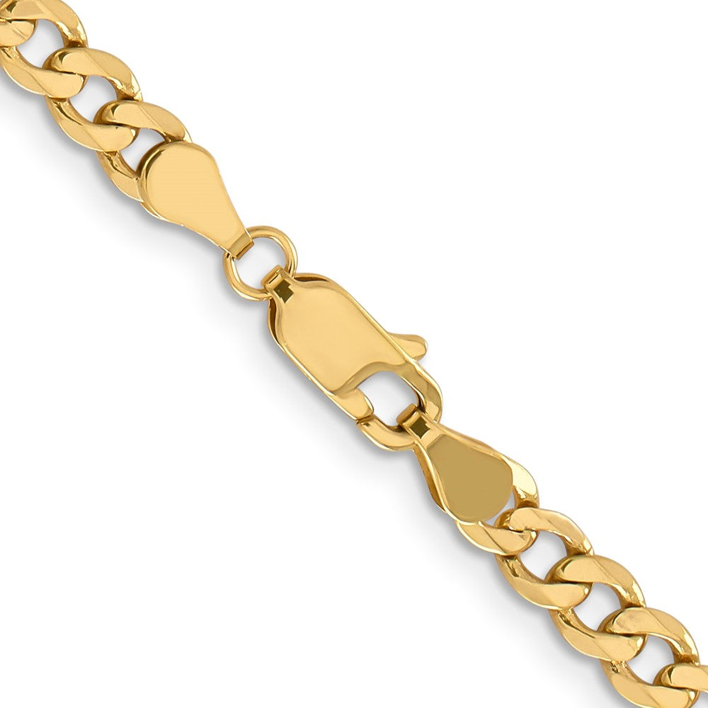 14K 5mm Flach Figaro Halskette