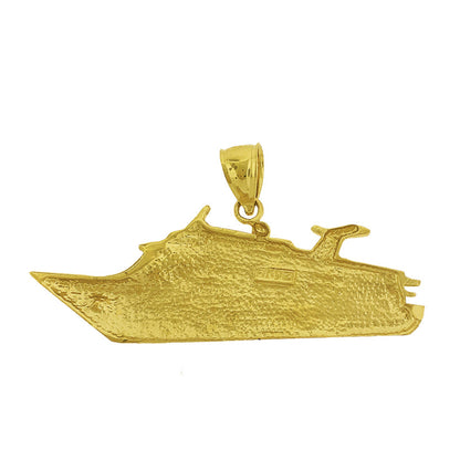 Anhänger Kreuzfahrtschiff aus 14K Gold