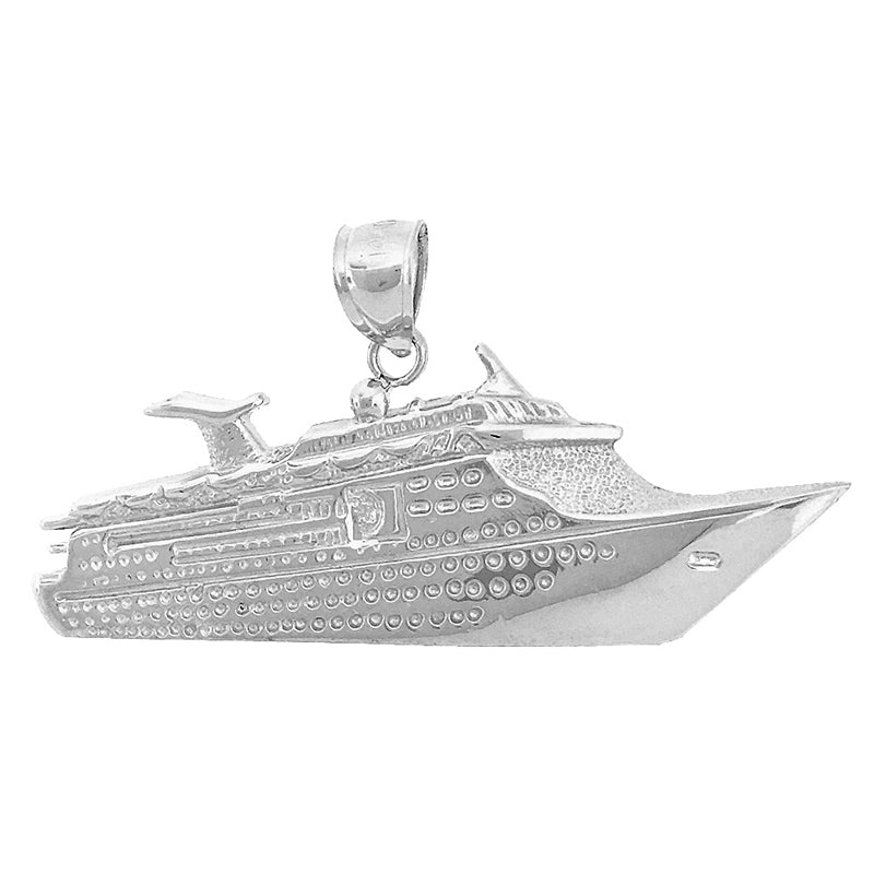 Anhänger Kreuzfahrtschiff aus 14K Gold