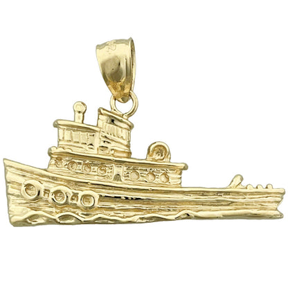 14K Gold Schlepper-Anhänger