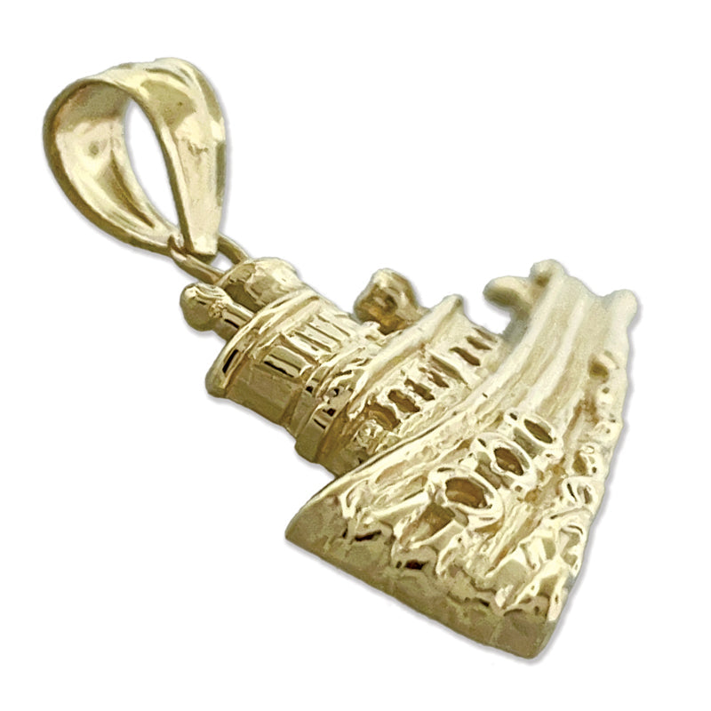 14K Gold Schlepper-Anhänger
