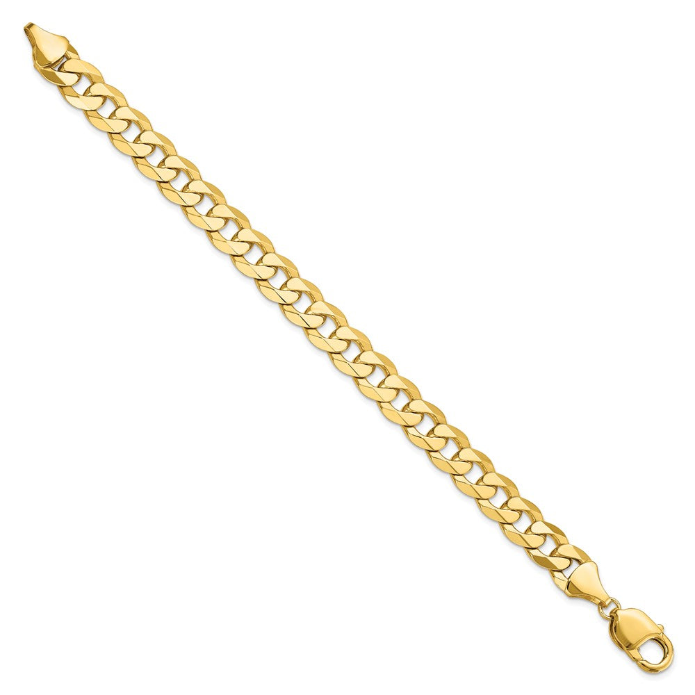 8 Zoll 14K 9.5mm Flach Abgeschrägt Panzer Gliederarmband