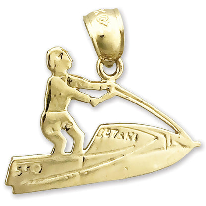 14K Gold Jetski-Charm
