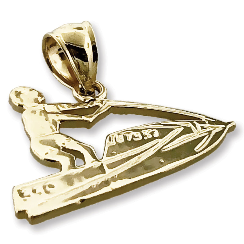 14K Gold Jetski-Charm