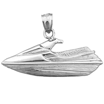 14K Gold Jetski-Anhänger