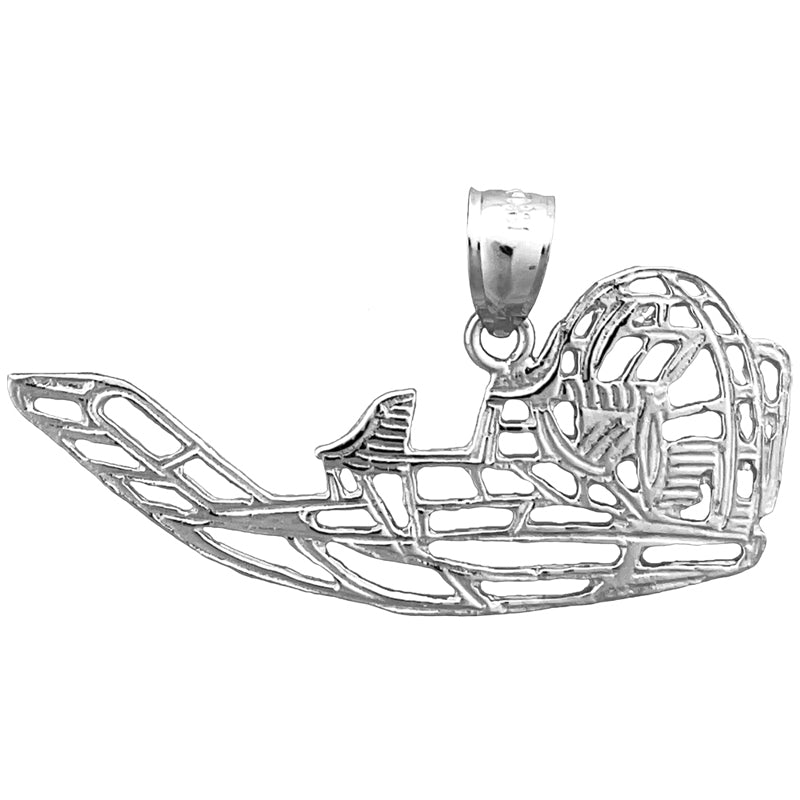 14K Gold 40MM Wasserflugzeug-Anhänger