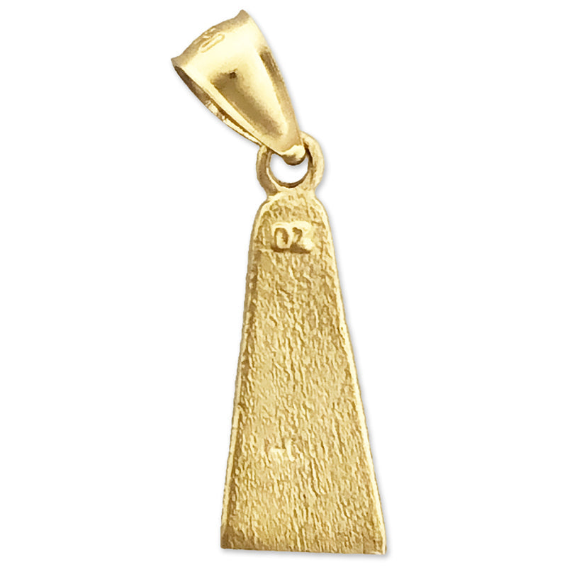 585 Gold Schnorchelflossen-Charm