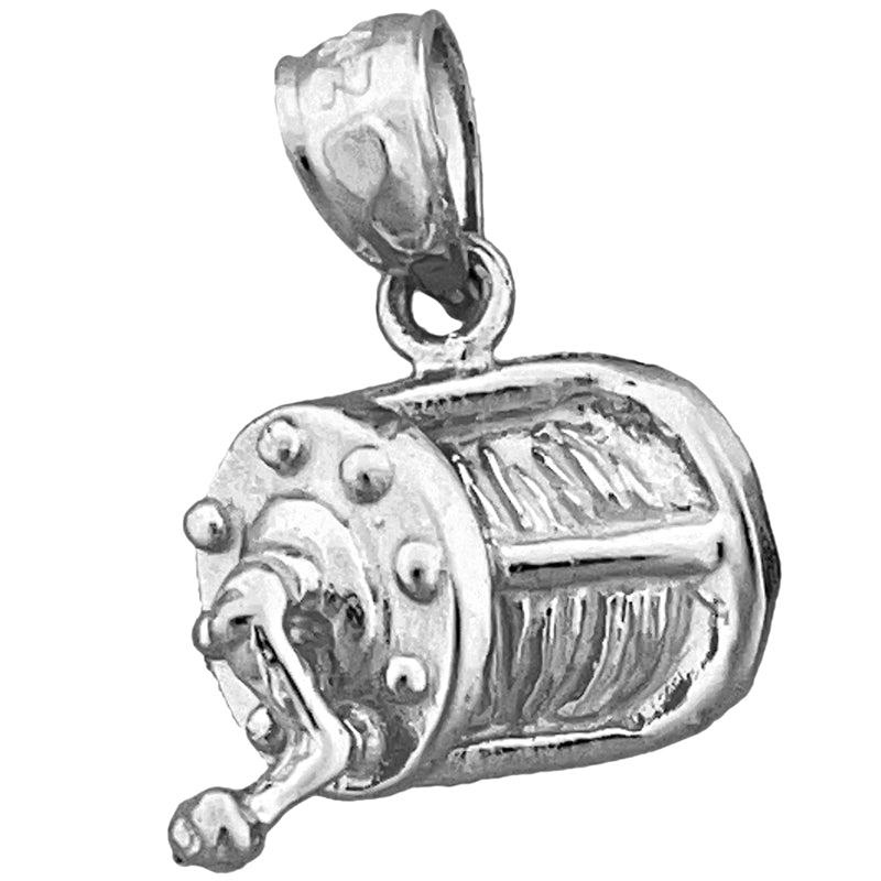 585 Gold Angelrollen-Charm