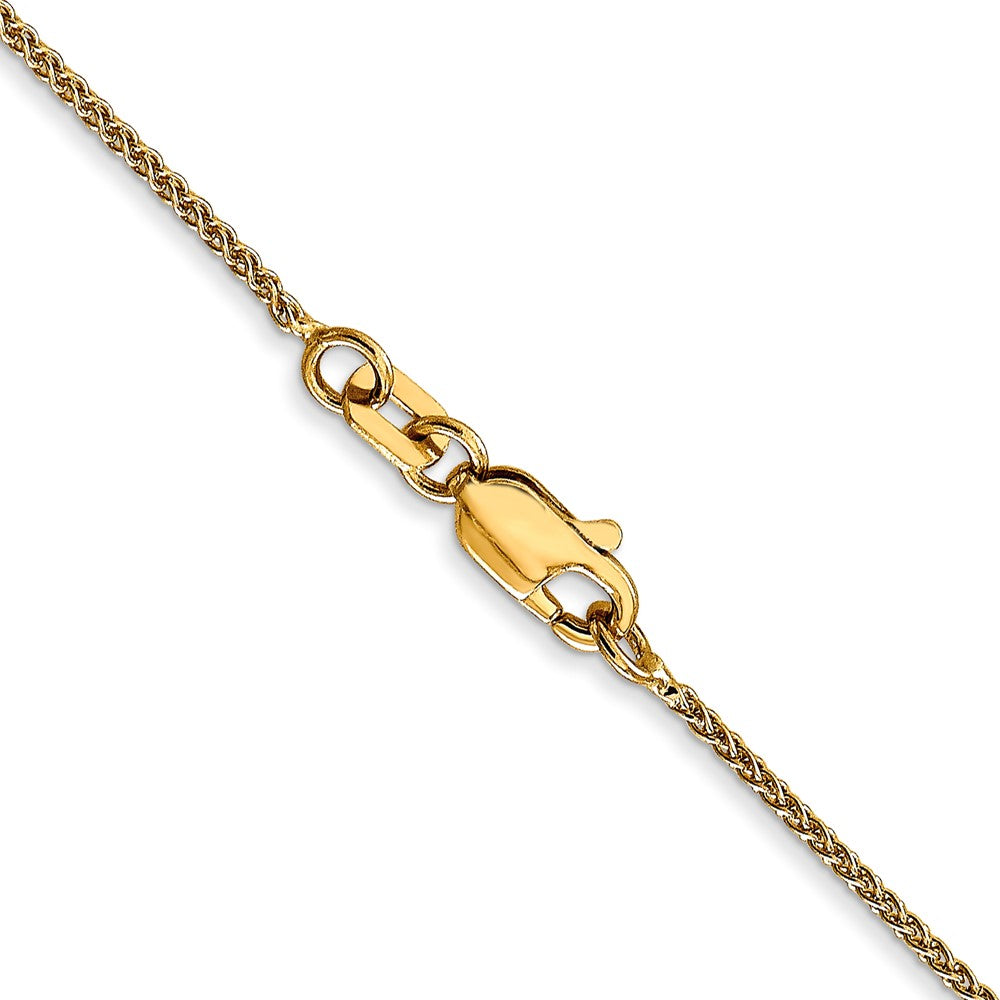 14K 1.0mm Ährenkette Halskette