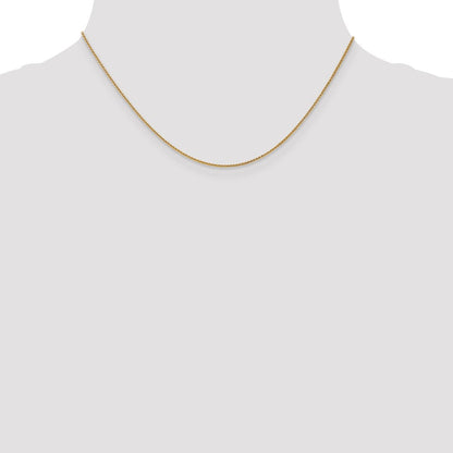 14K 1.0mm Ährenkette Halskette