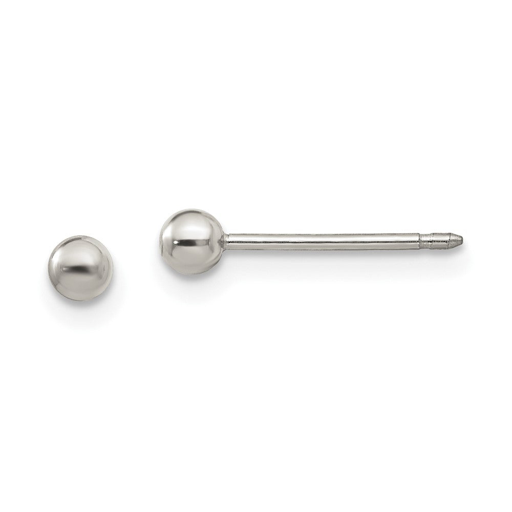 Titan Inverness 3mm Kugel Ohrstecker