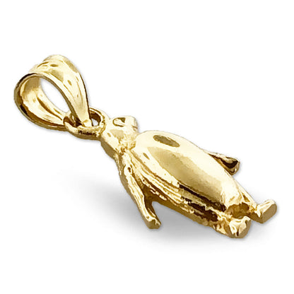 14K Gold Antarktis-Pinguin-Charm