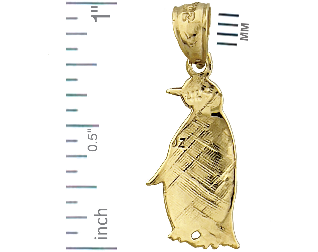 14K Gold Pinguin-Charm