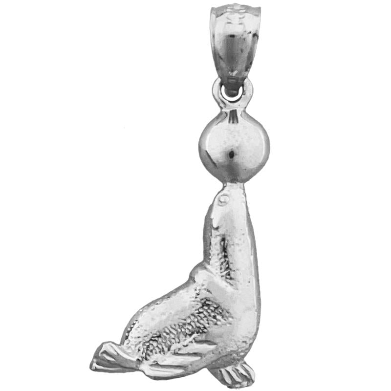 14K Gold Seelöwe-Charm
