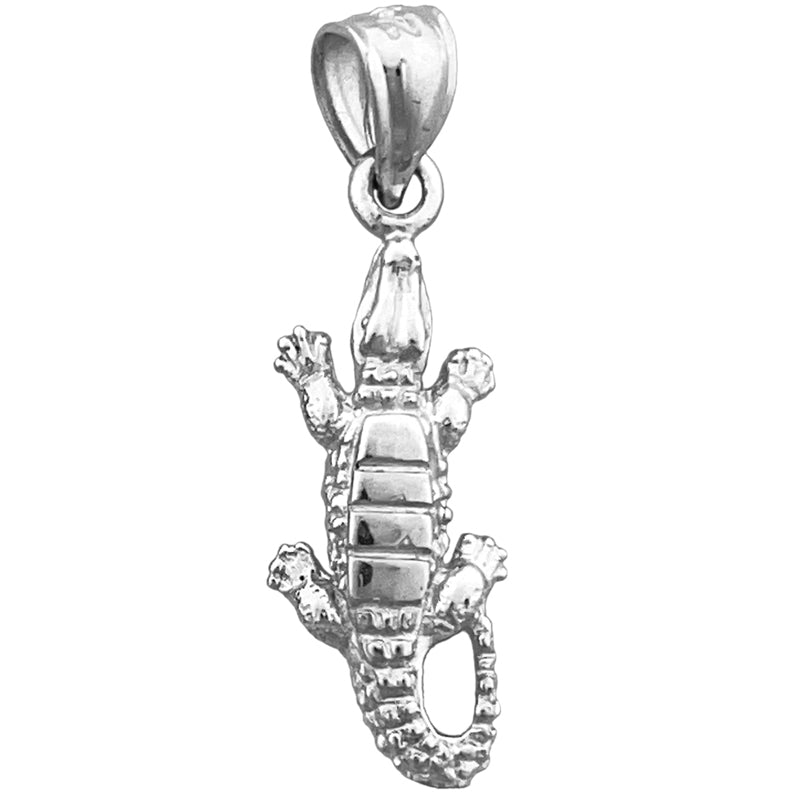 14K Gold Alligator-Charm
