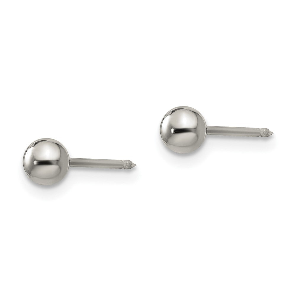 Titan Inverness 4mm Kugel Ohrstecker