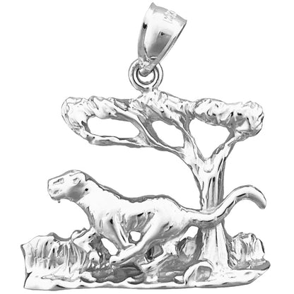 14K Gold Jaguar-Anhänger