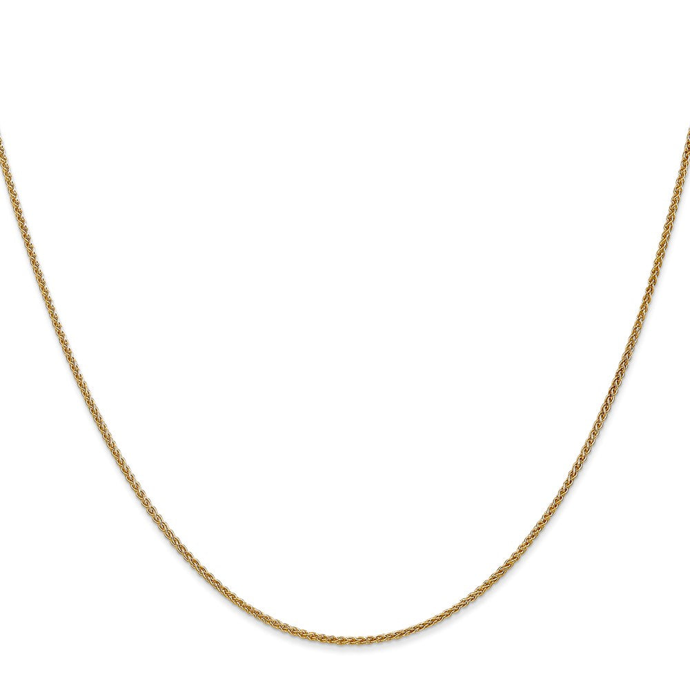 14K 1.2mm Ährenkette Halskette