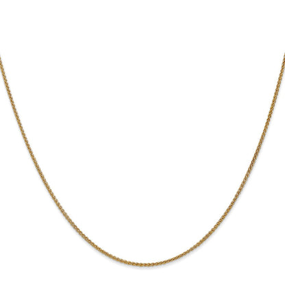 14K 1.2mm Ährenkette Halskette