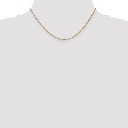 14K 1.2mm Ährenkette Halskette
