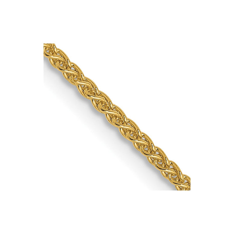 14K 1.2mm Ährenkette Halskette