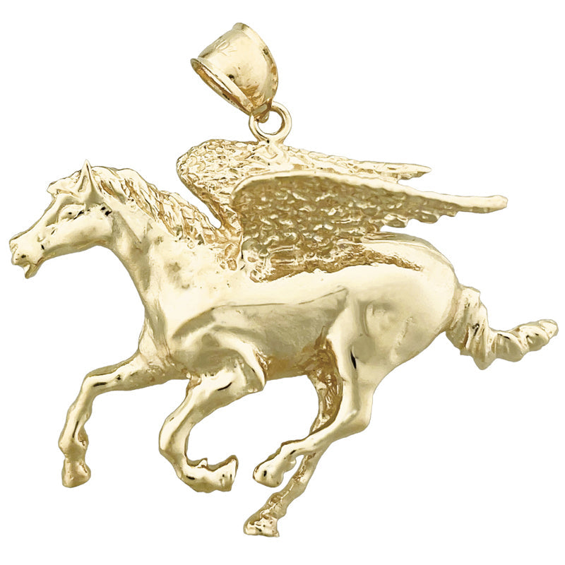 585 Gold Pegasus-Anhänger, 44 mm