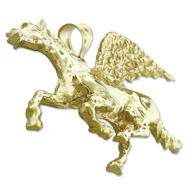 585 Gold Pegasus-Anhänger, 44 mm