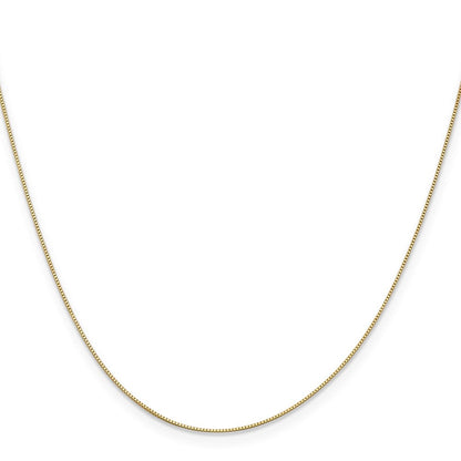 18K Gelbgold 16 Zoll.5mm Venezianer mit Federring Verschluss Halskette